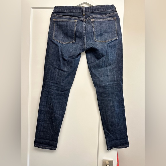 J Crew size 26 straight leg dark wash jeans - Picture 3 of 7
